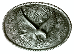 Honky Tonk Eagle Belt Buckle